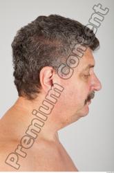 Head Man White Average Wrinkles Male Studio Poses